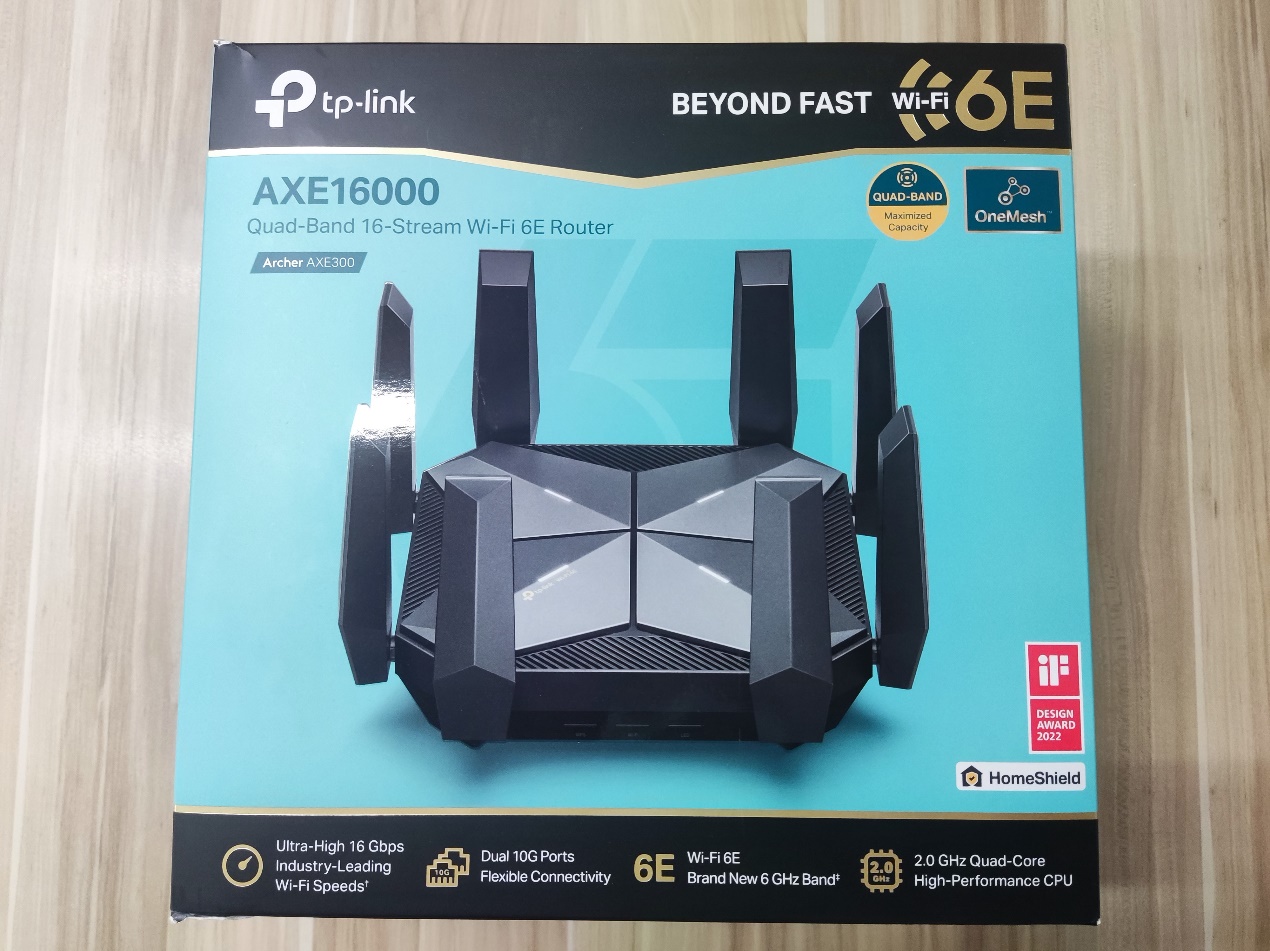 TP-Link Archer AXE300 AXE16000 Quad-Band Wi-Fi 6E Router Black Archer  AXE300 - Best Buy