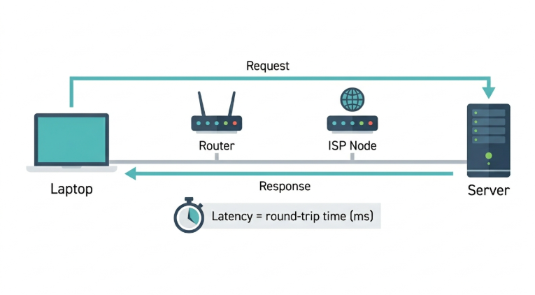 What Is Latency? Ping, Jitter, and Bandwidth Explained
