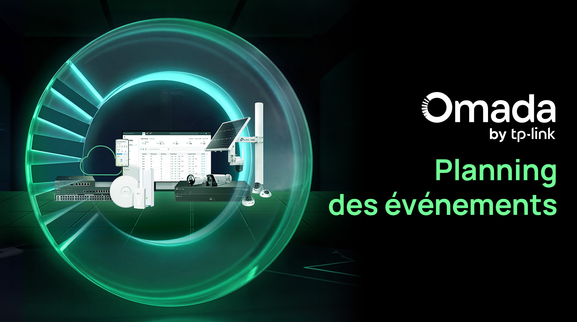 Planning des événements Omada by TP-Link