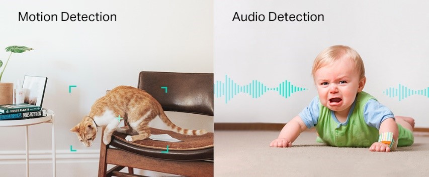 Motion Detection Audio Detection