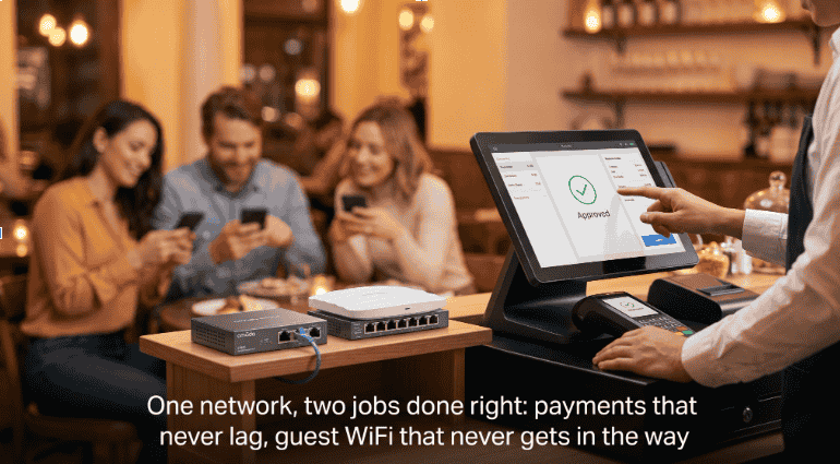 Restaurant WiFi Setup: Keeping the POS Isolated From Guest WiFi