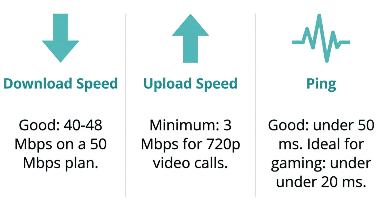 How to read your speed test results in the Philippines - download speed, upload speed, and ping explained