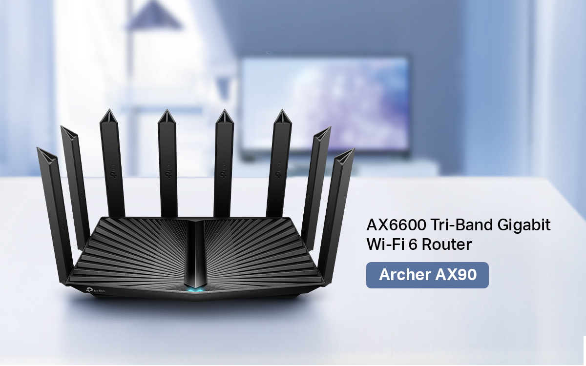 AX6600 Tri-Band Gigabit Wi-Fi 6 Router