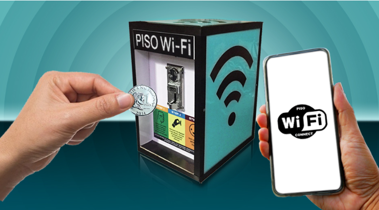 TP-Link Piso WiFi vendo machine with coin slot — Philippines operator setup