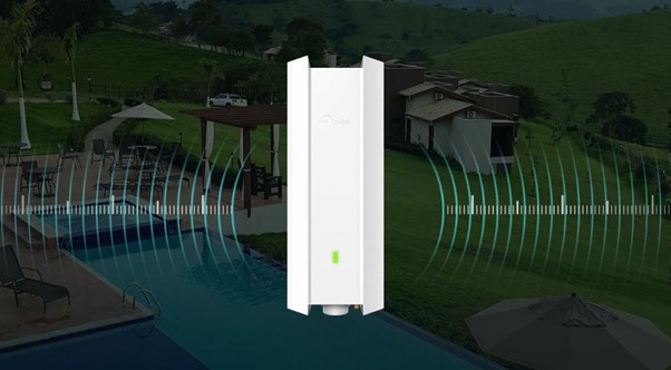 실외 WiFi 액세스 포인트가 도달할 수 있는 거리