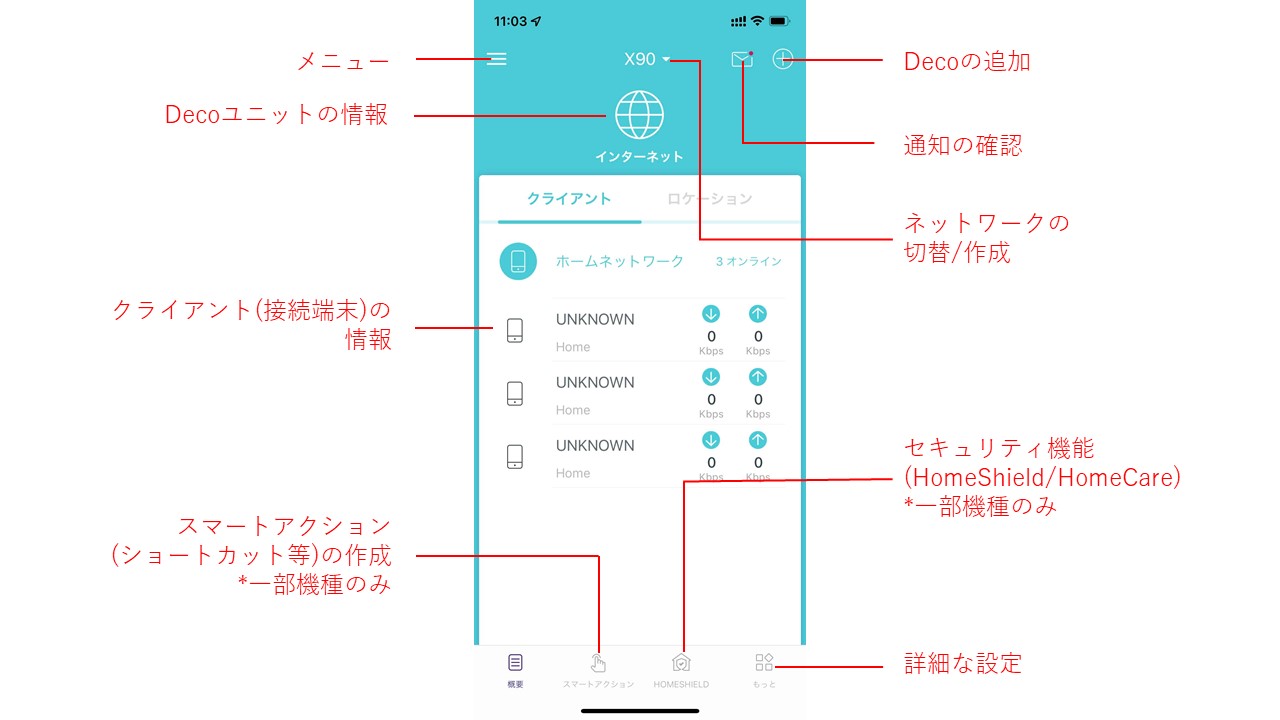 Decoアプリの基本的な使い方 | TP-Link 日本
