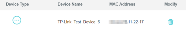 Device info in Deny list.