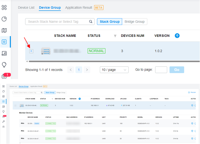 Display the location of the plus button.