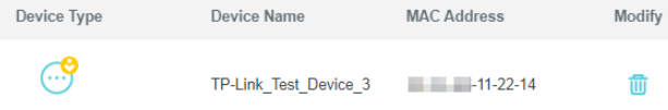 Device info in Allow list.