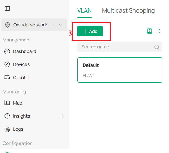 Add a new Network