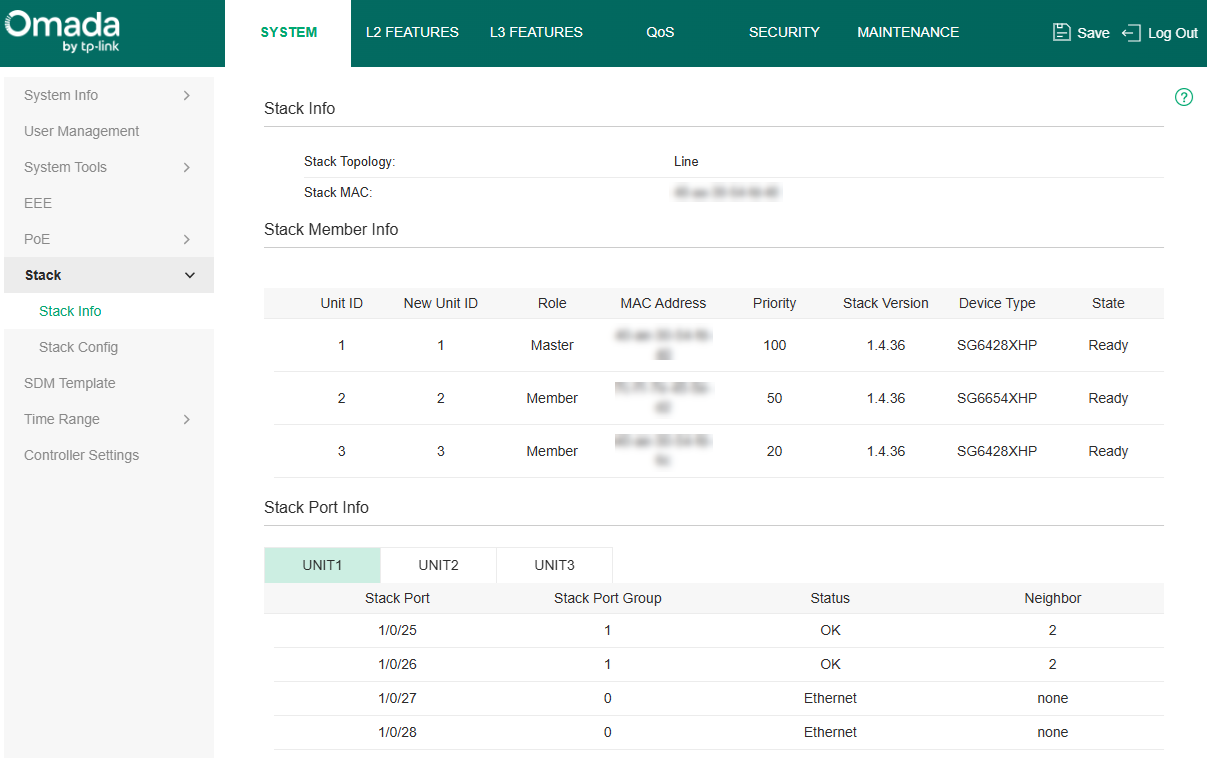 Show the stack info page after finished stacking.