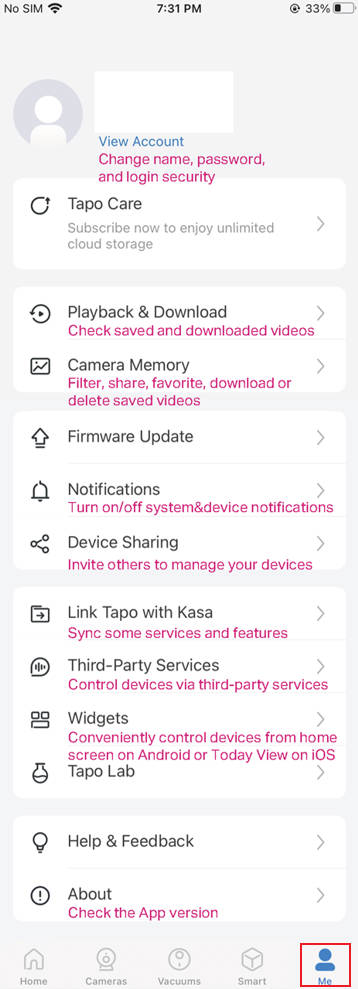 Tap me button in the bottom right corner.