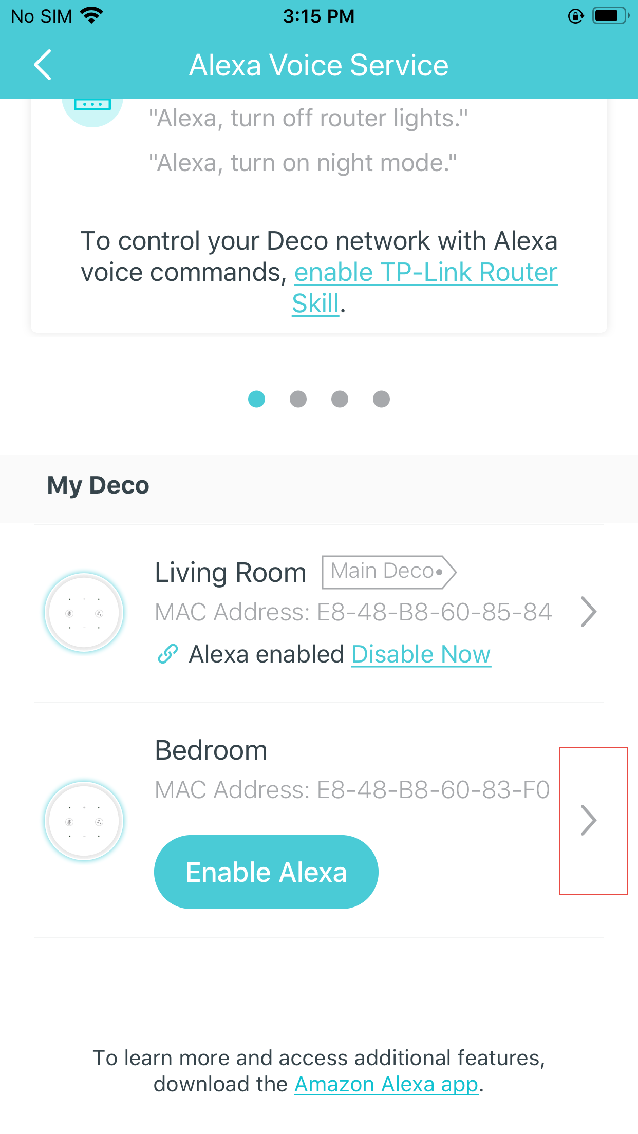 How to set up voice sale command on alexa