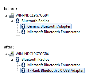 generic bluetooth adapter windows 10 64 bit