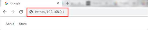 Access via the router’s Gateway IP Address