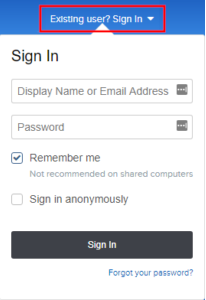 The AirVPN login page.