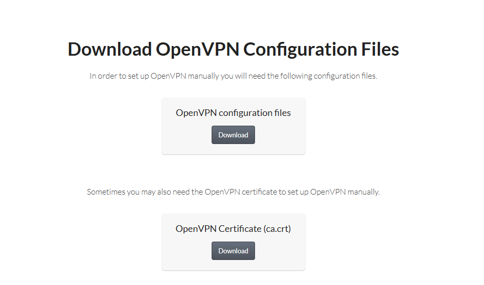 The download option on the official website of CactusVPN.