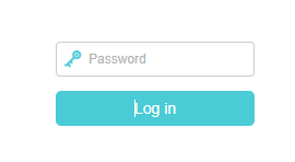 An example picture of the login password bar and log-in button.