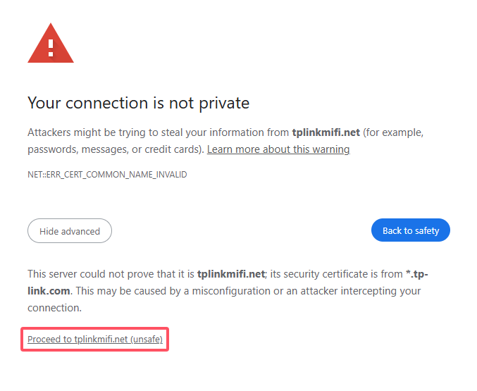 Continue and ignore the prompt of the browser.  