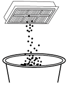 Clean the filter for RV50 Pro Omni.