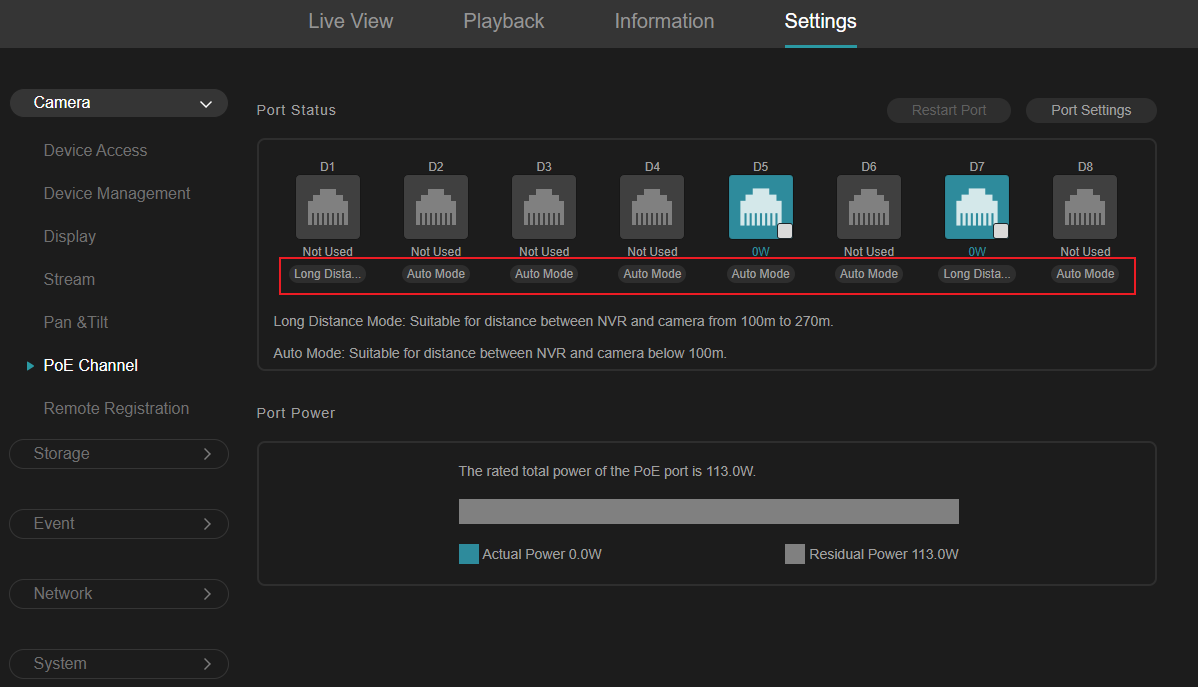 Alt text: Show switching between different work modes.