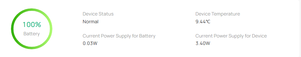Alt text: Check Device Status.