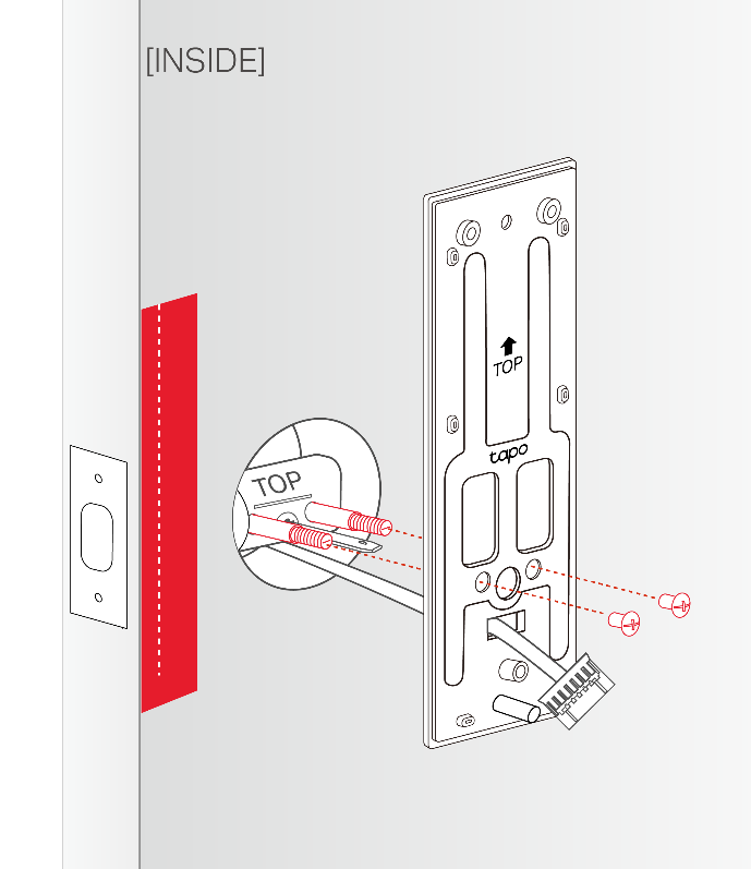Install the mounting plate.