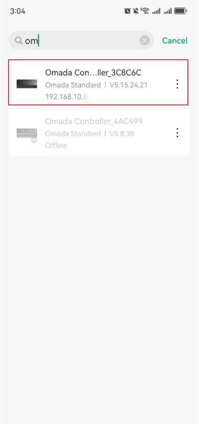Check Controller in Controller mode via cloud.