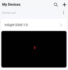Screen after adding camera to VIGI App.