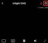 Steps for APP to access the detection function setting interface.