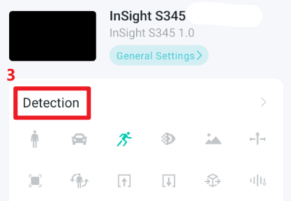 Location for detection.