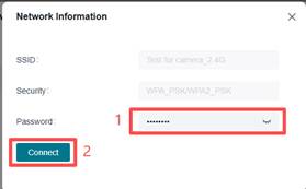 Steps for connecting to wifi.