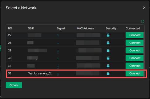 Steps for scanning the wifi.