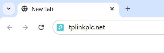Type tplinkplc.net in the URL link of the web page.