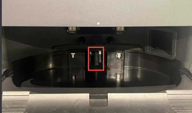 Dirty water suction port.