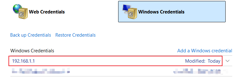 The situation of successful addition.