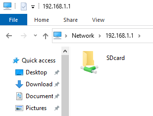 The situation of successful access.