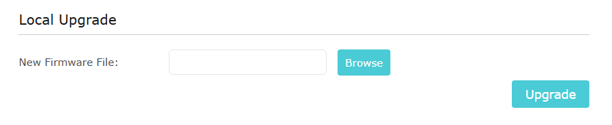 The interface of Local Upgrade.
