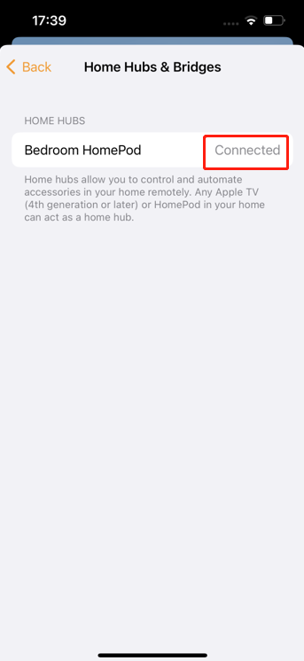 ALT Text: The third image shows Apple Home’s setting path in step 1.