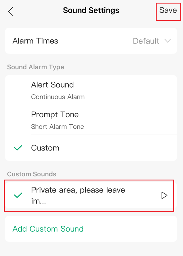 Save the converted voice.