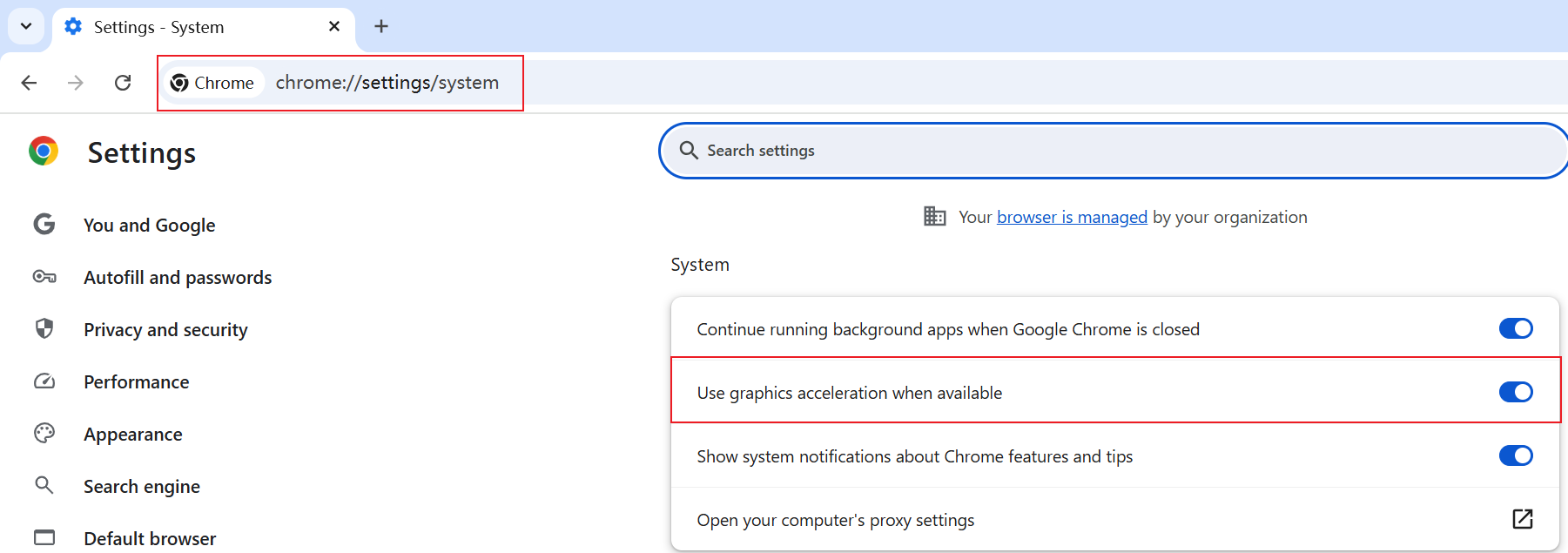 Showcase mentioned configuration.