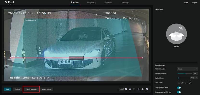 Adjust the camera angle.