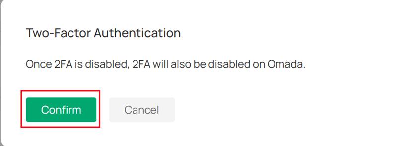 Close the confirmation prompt.