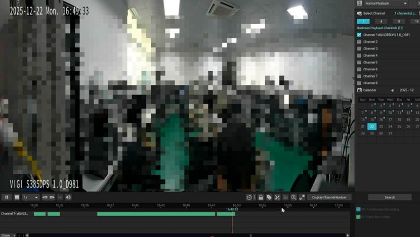 Playback plays normally after reducing the main stream’s resolution