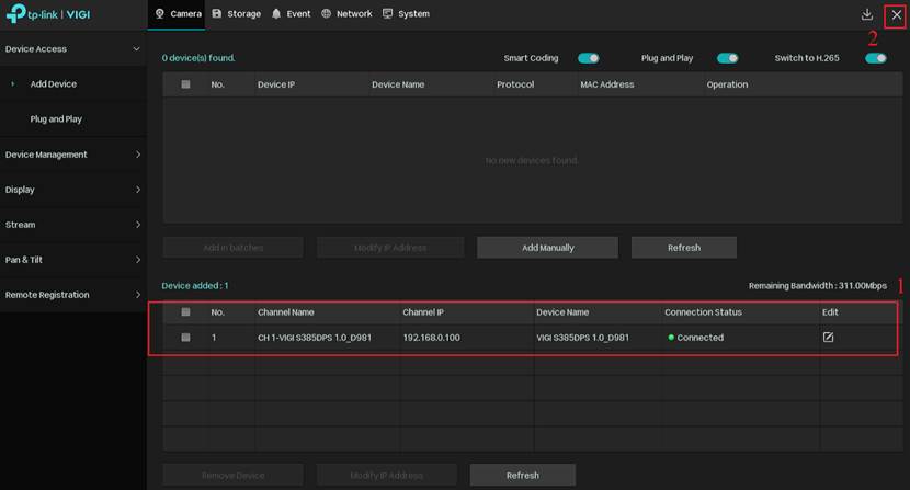 Click close button in the upper right corner