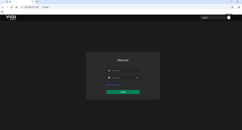 A successful login into a device without the Certificate Error message appearing.