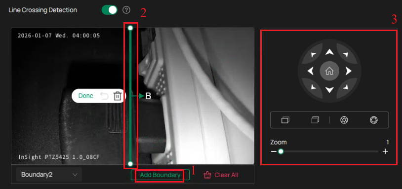 Add another boundary line.