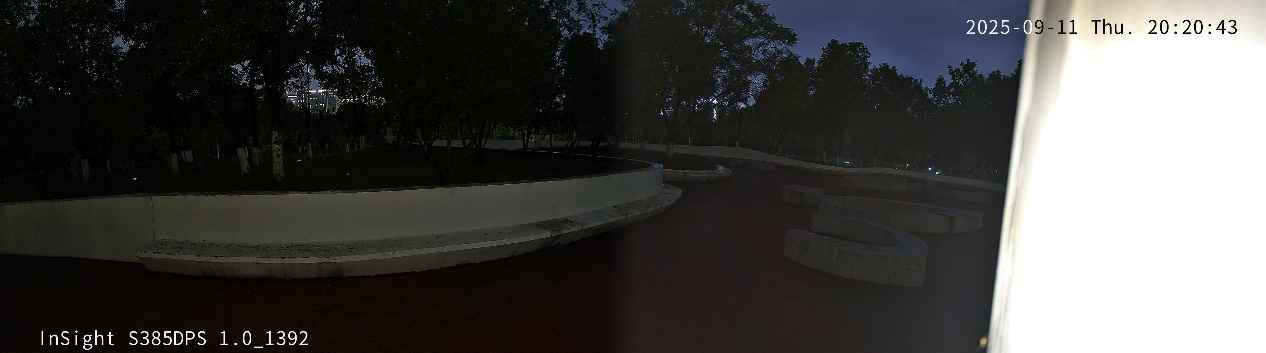 Glare in white light mode.