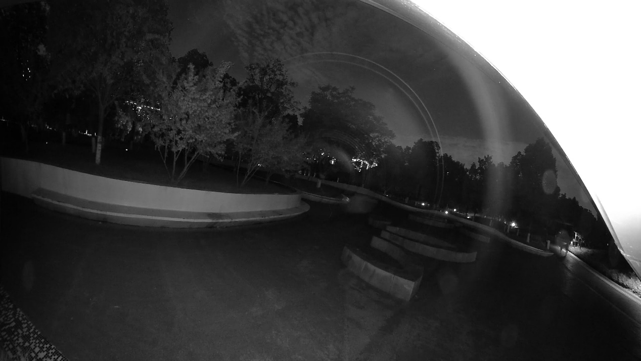 There is a reflection in the image.