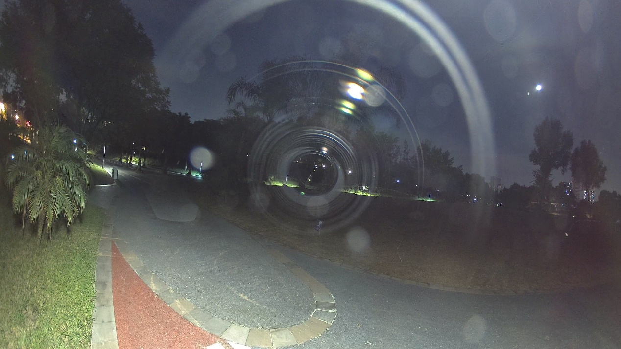 There is strong glare in the image.